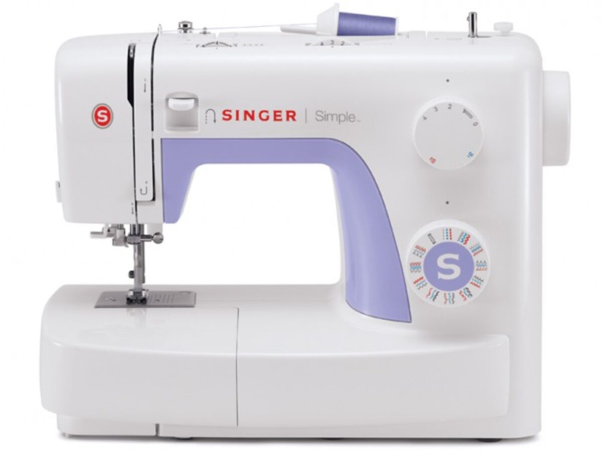 Singer Simple 3232 Sewing Machine – 32 Stitches, 1-Step Buttonhole