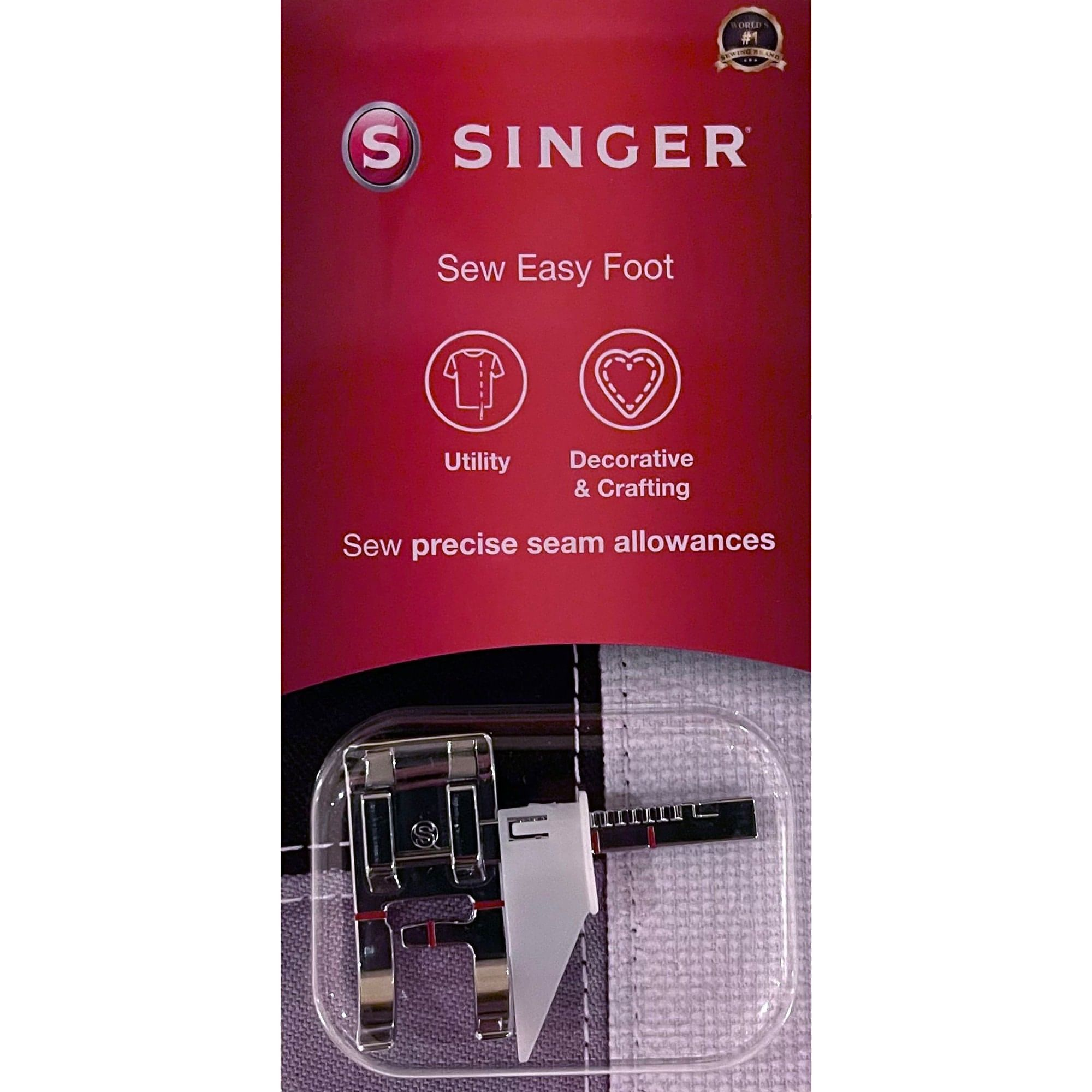 Singer Sew Easy Ruler Foot - Adjustable Precision (in retail packaging)