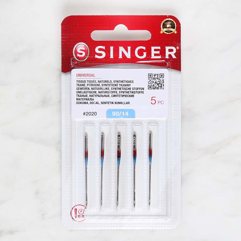 Singer Regular Needles Size 90 – Pack of 5
