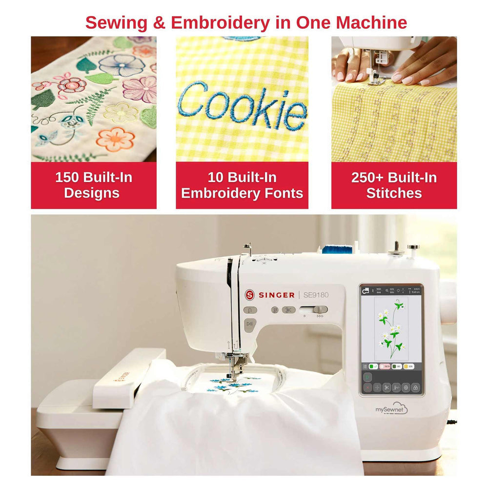 Singer SE9185 Sewing and Embroidery Machine
