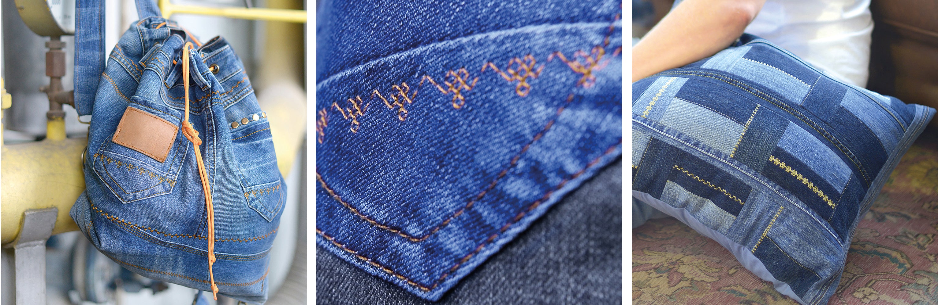 Gutermann Thread Set - Denim - 12 x 100m - Assorted Shades