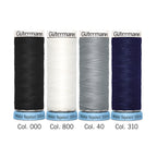 Gutermann Thread Set - Water Repellent - 4 x 100m - Assorted Basics