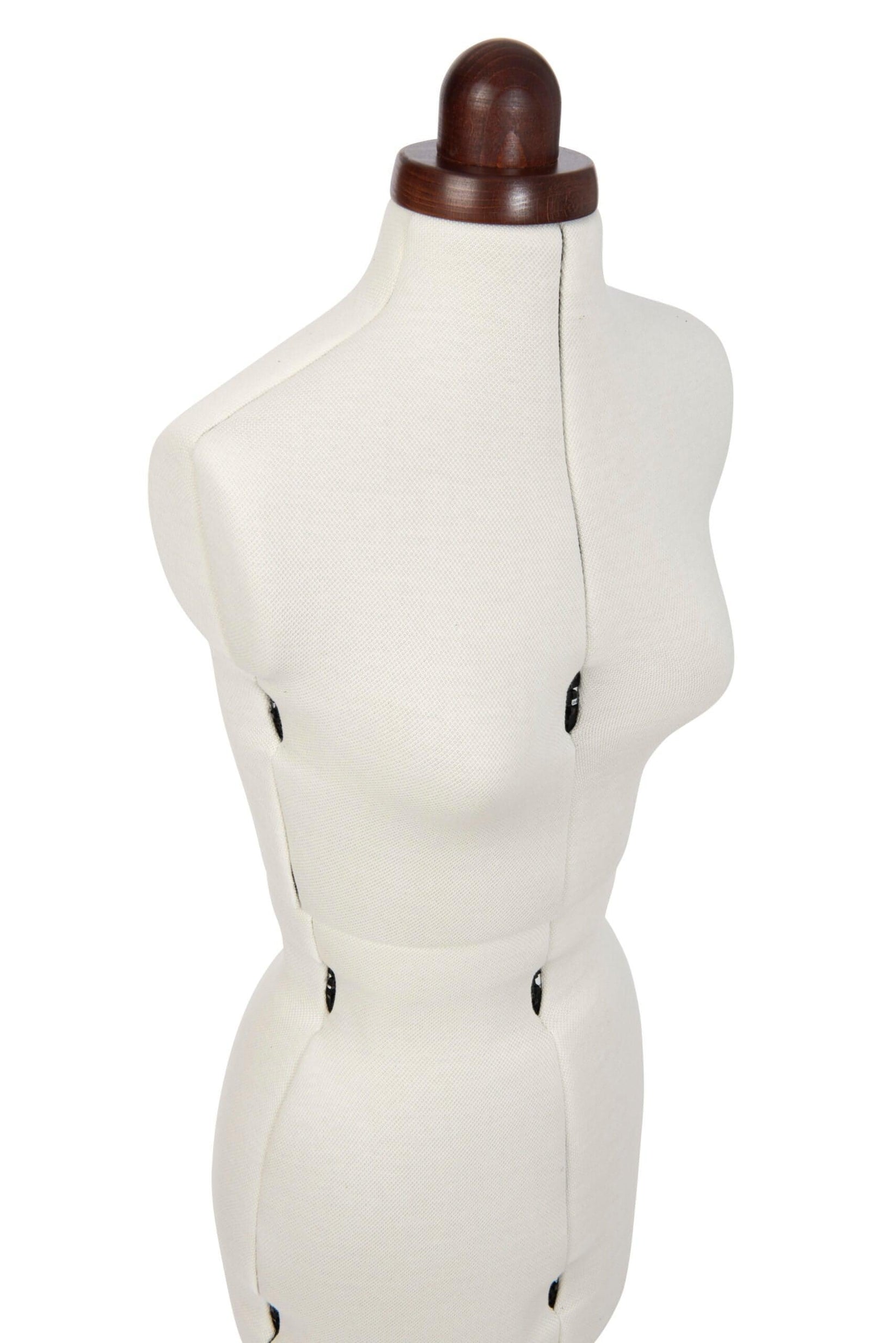 Adjustoform Lady Valet Premium Dressform with Walnut stand