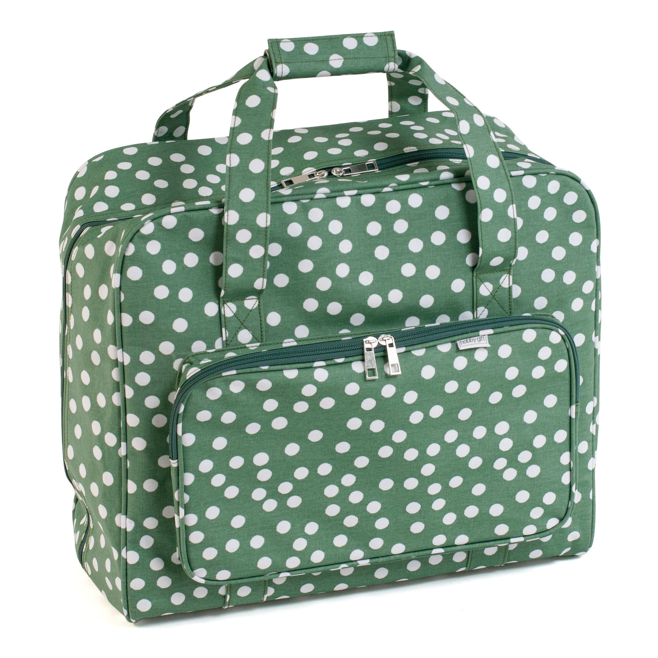 Premium Sewing Machine Bag - Matt PVC - Khaki Spot
