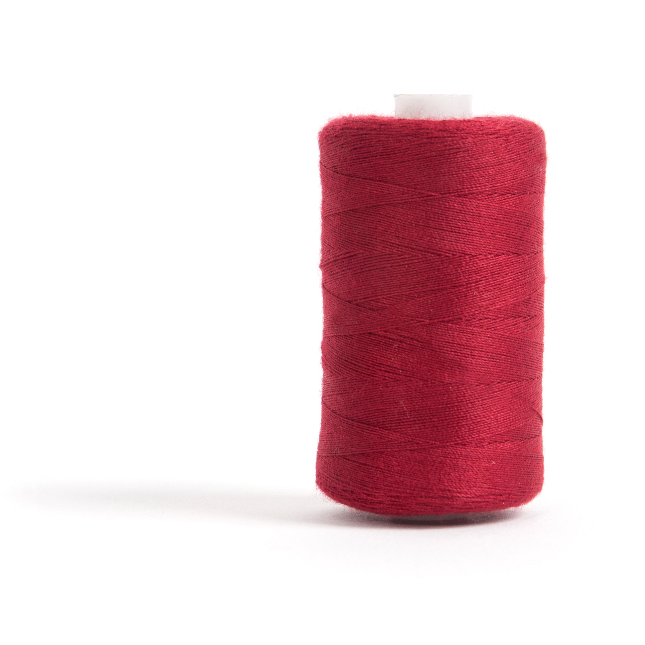 XL 1000m thread spool for Sewing or Overlocking - Dark Red