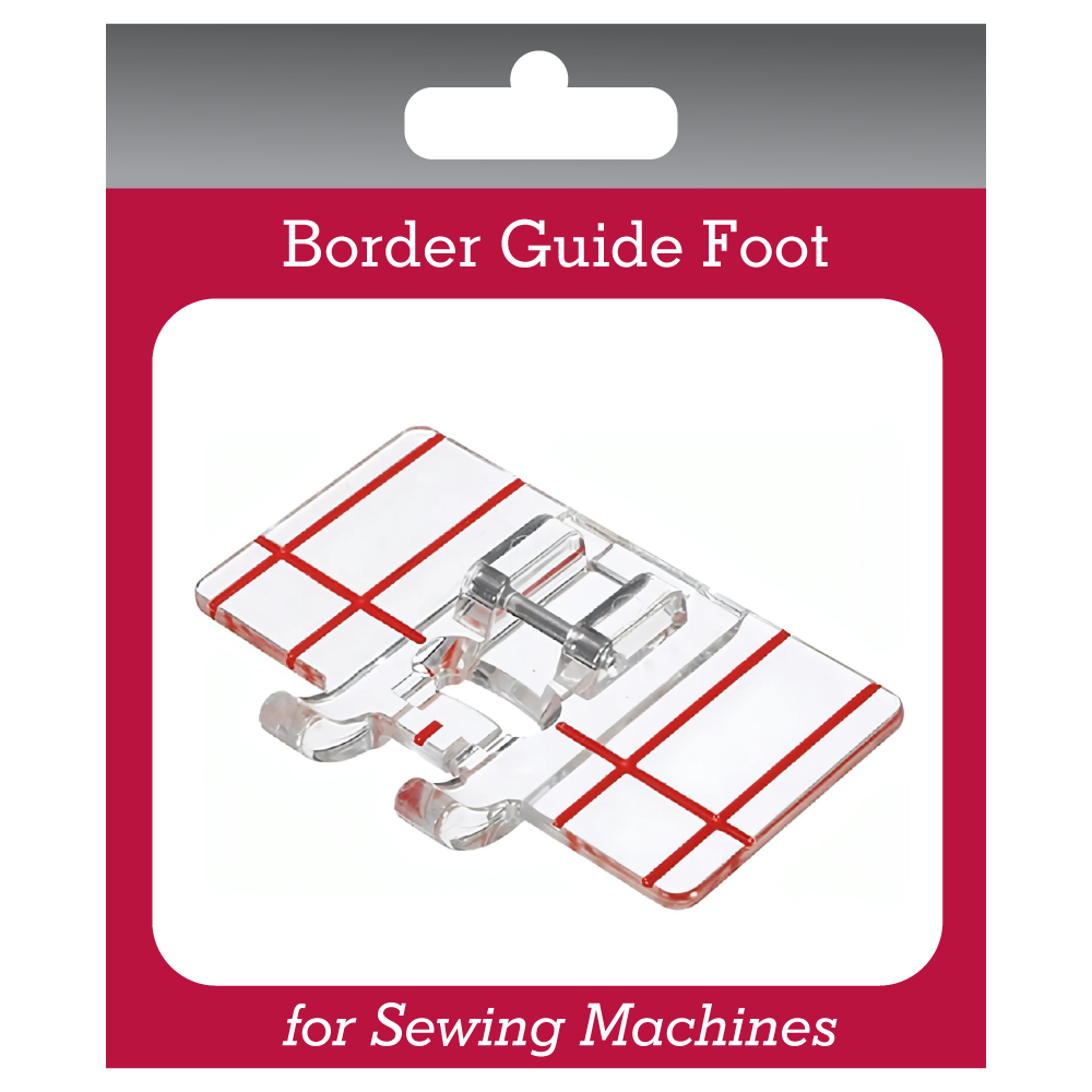 Border Guide Foot for Sewing Machines