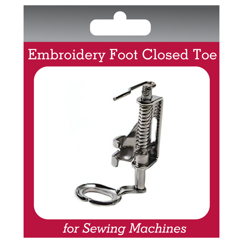 Embroidery / Darning Foot (free motion sewing) for Sewing Machines - 3 to choose from