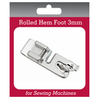 Rolled Hem Foot for Sewing Machines (multiple sizes)