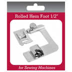Rolled Hem Foot for Sewing Machines (multiple sizes)