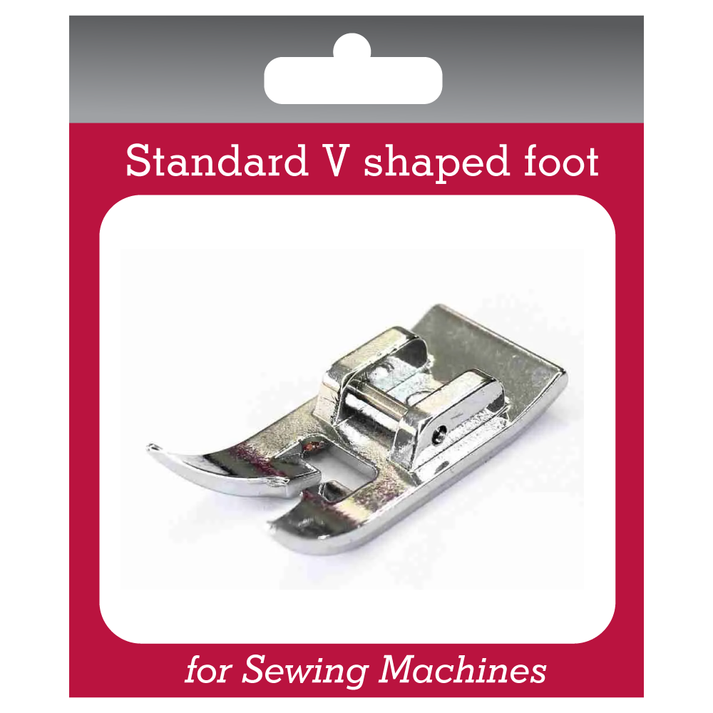V shaped Straight Stitch / Zig Zag Foot for Sewing Machines