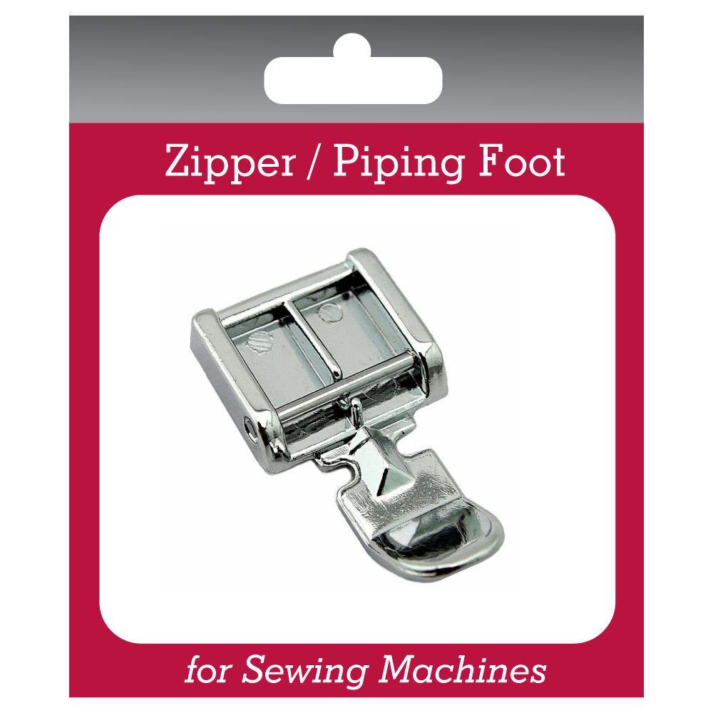 Zipper / Piping Foot for Sewing Machines